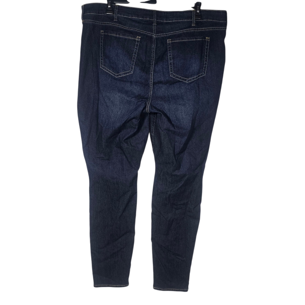 Torrid Size 24XT Dark Blue Skinny Jeans NWT